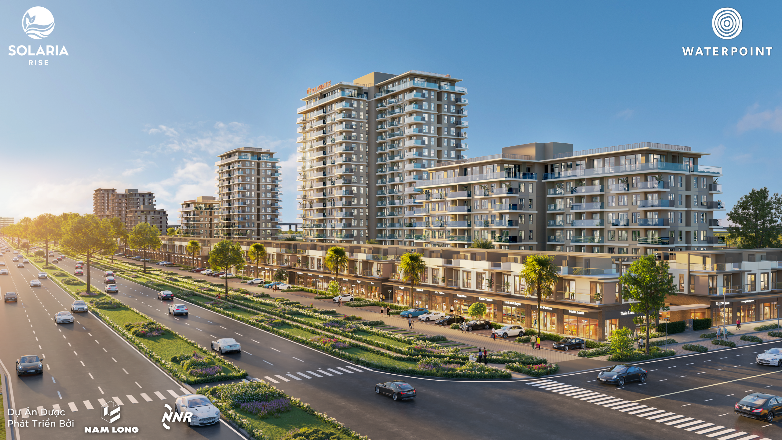 Phân khu SOLARIA RISE - Waterpoint